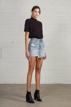 Load image into Gallery viewer, Denim Me Mini Skirt
