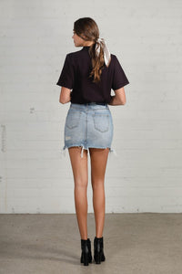 Denim Me Mini Skirt