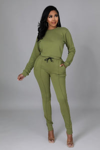 2 PC Oliver Zip Pants Set