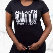 Load image into Gallery viewer, Black Melanin Priceless T-Shirt
